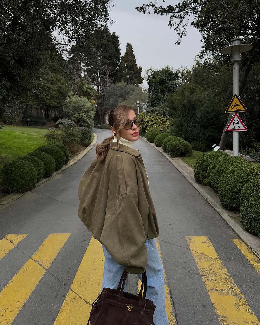 Women's Jackets Brown Lapel Collar Zipper Full Wine Red PU Retro Lapel Tie Sleeve Jacket Women Causal Waist Cinched Short Lady High Street Commut