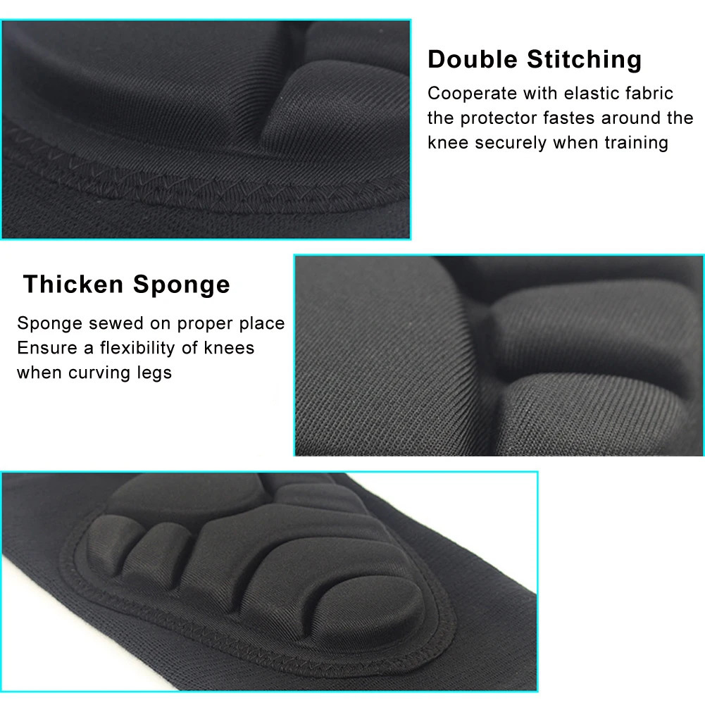 2PC Fitness Knee Pads Sports Kneepad Brace Support for Arthritis Volleyball Crossfit Basketball Elastic Bandage Sleeves 251023