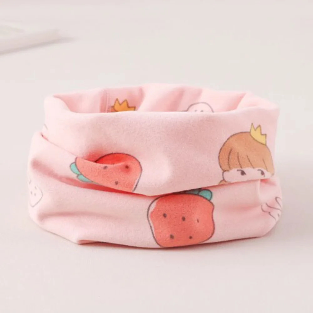 Soft and Skin Friendly 012years Winter Kids Scarf Windproof Breathable Cotton Children Warmer Neck Scarf Warm Dacron 251027