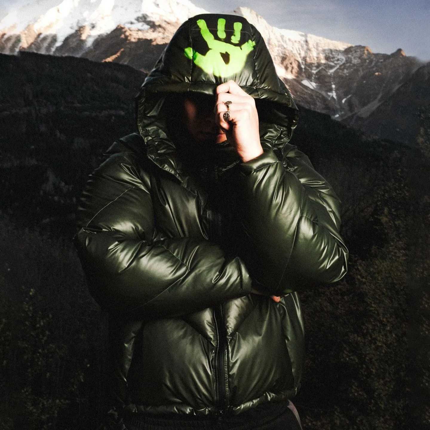 Winter Mertra Heat Reactive Down Jacket Detachable Hooded Down Jacket Retro Men Women Fashion High Quty Coat Tops Clothes C251027