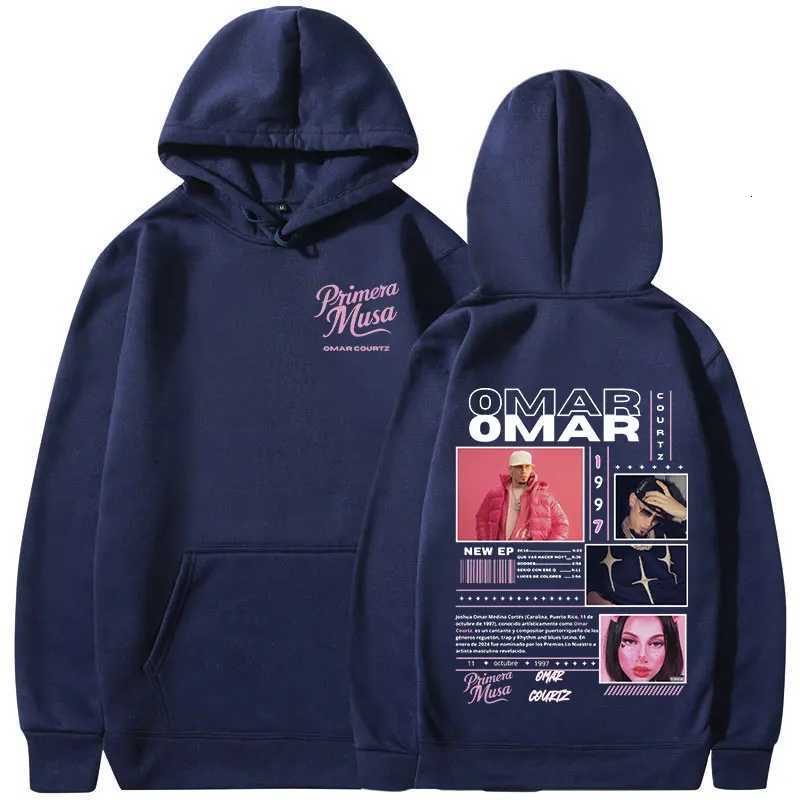 Omar Courtz Primera Musa Album Tour Merch Hoodies Mens Women Fashion Hooded Sweatshirts Hip Hop Oversized Pullovers Streetwear W251027