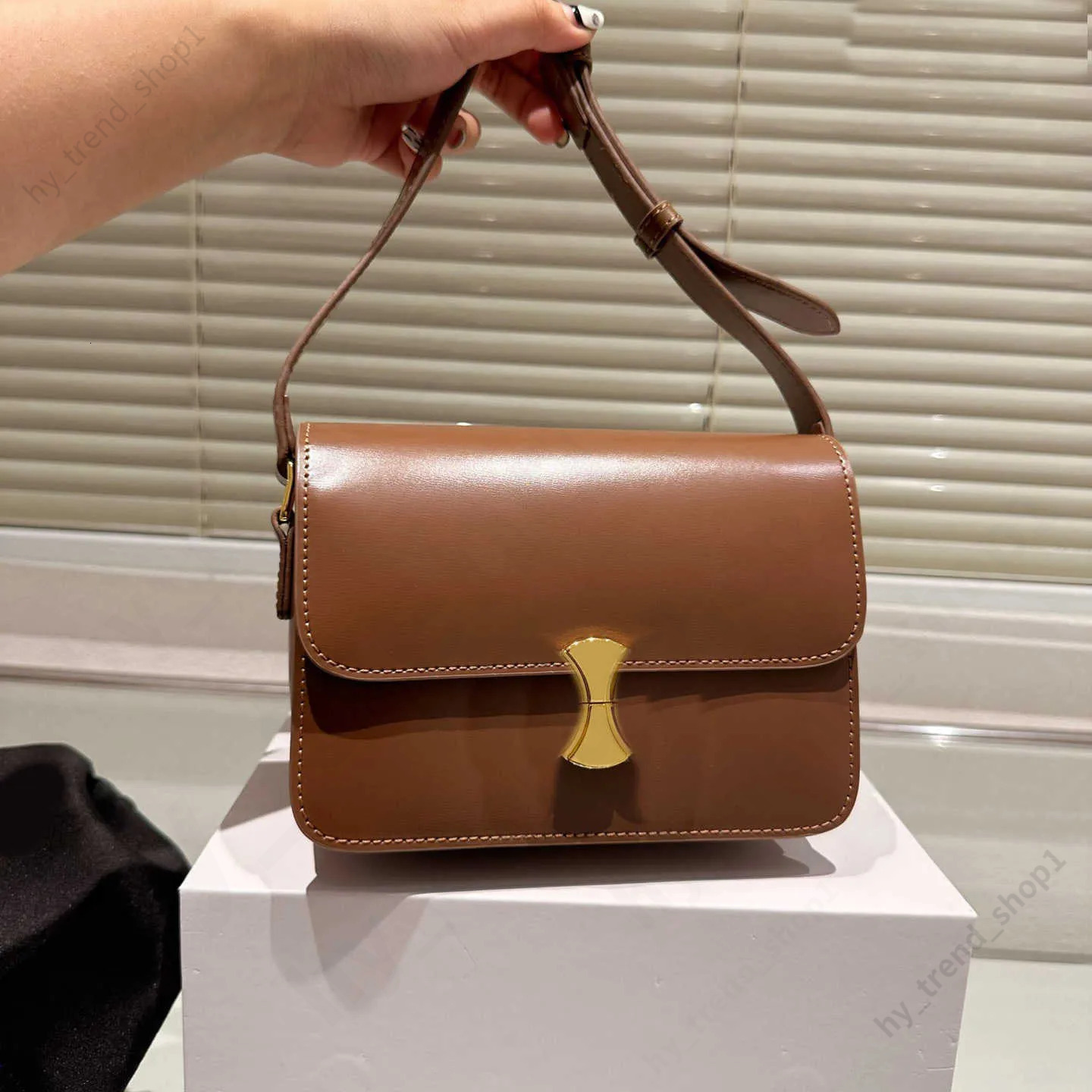 Designer Bags Shoulder Bags Lady Brand Fashion Wallet Simple Square Women's Quality Real Leather Chain Handbags