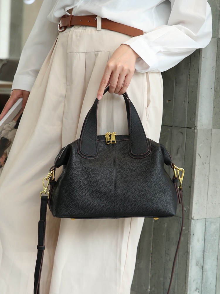 CCCKA underarm TOGO cowhide French tote 2025 new fashion large capacity portable one-shoulder leather bag for women