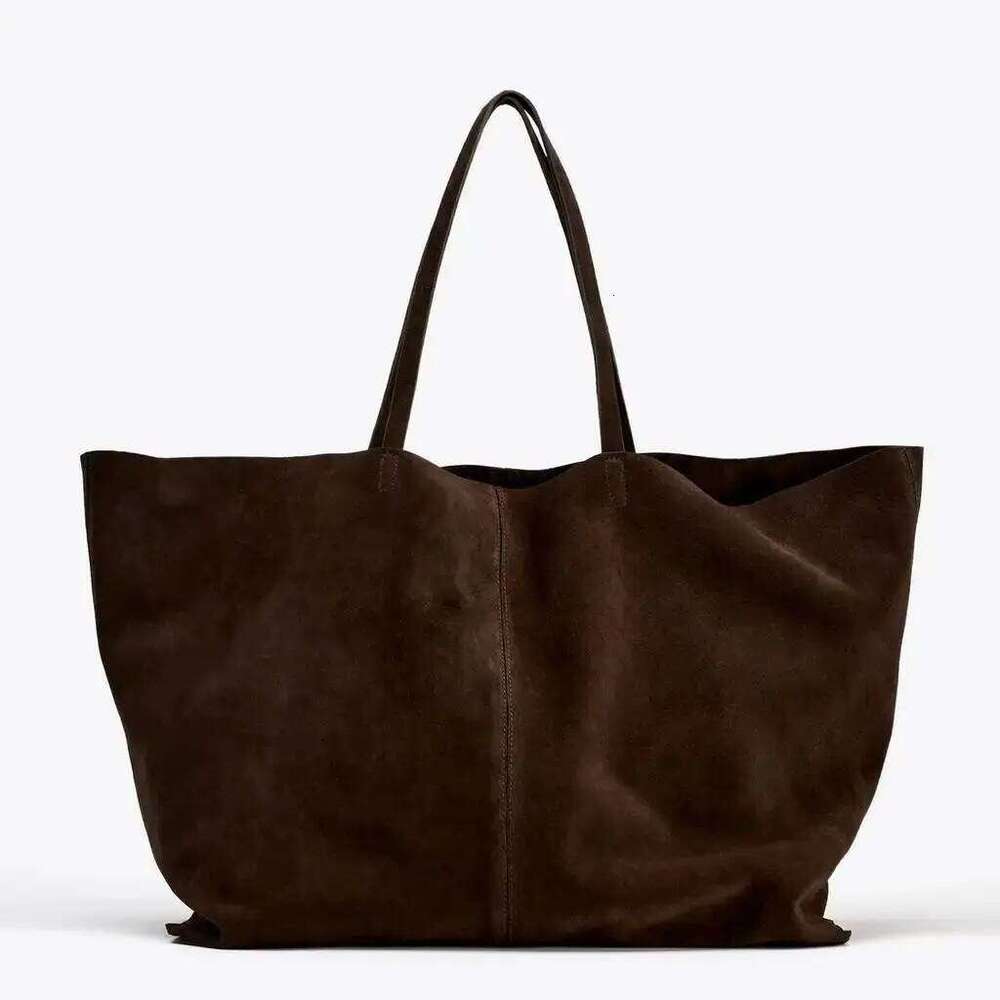 Women's LARGE SUEDE Bag, Designer New Tote Bag Everyday Style, Large Capacity Fashion Shoulder Handbag For Ladies