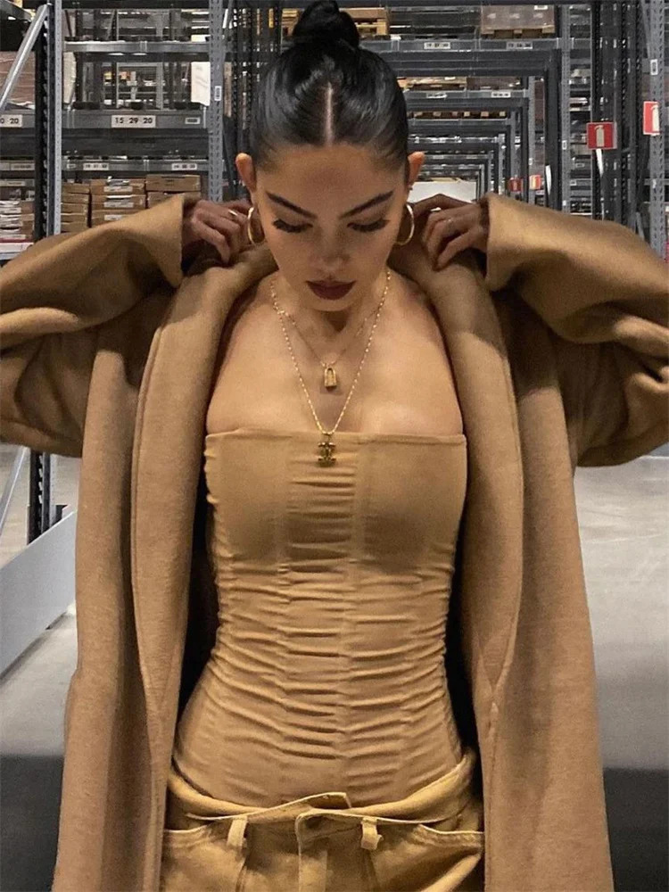 Tossy Mesh Backless Summer Vest Female Elegant Patchwork Strapless Solid Slim Streetwear Inner Sexy Y2k Tank Top Womens 251027