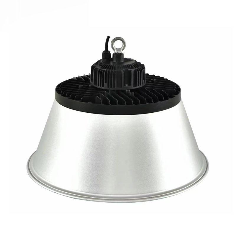 LED UFO High Bay Light, Industrial Warehouse Lighting with Efficient LED Chips, High Brightness Lighting Fixture for Factory, Gym & Commercial Spaces