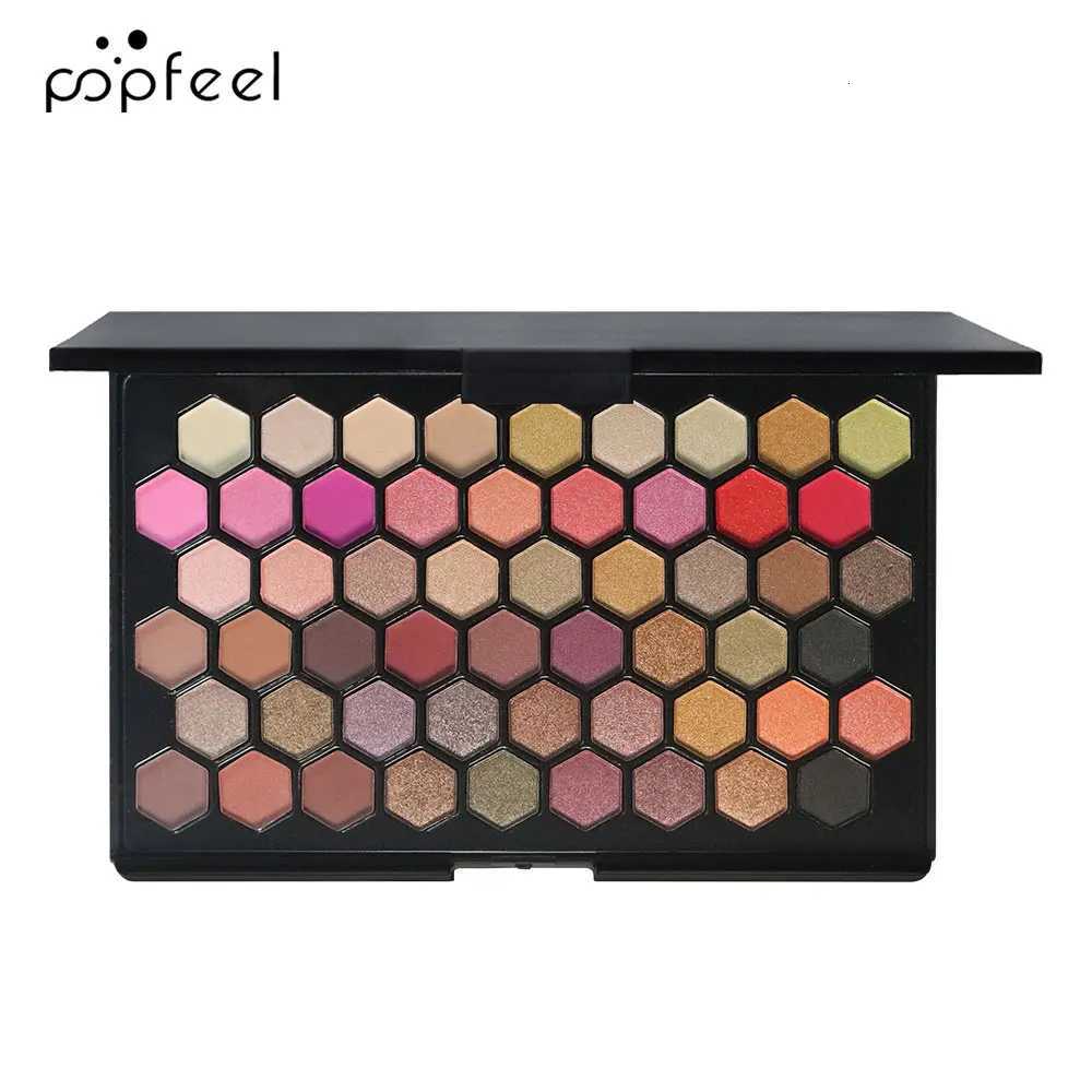 54 Colors Matte Fine Glitter Eyeshadow Palette Earth Color Eyeshadow Palette Waterproof NonHalogenating Delicate EyeshadowXJ251027