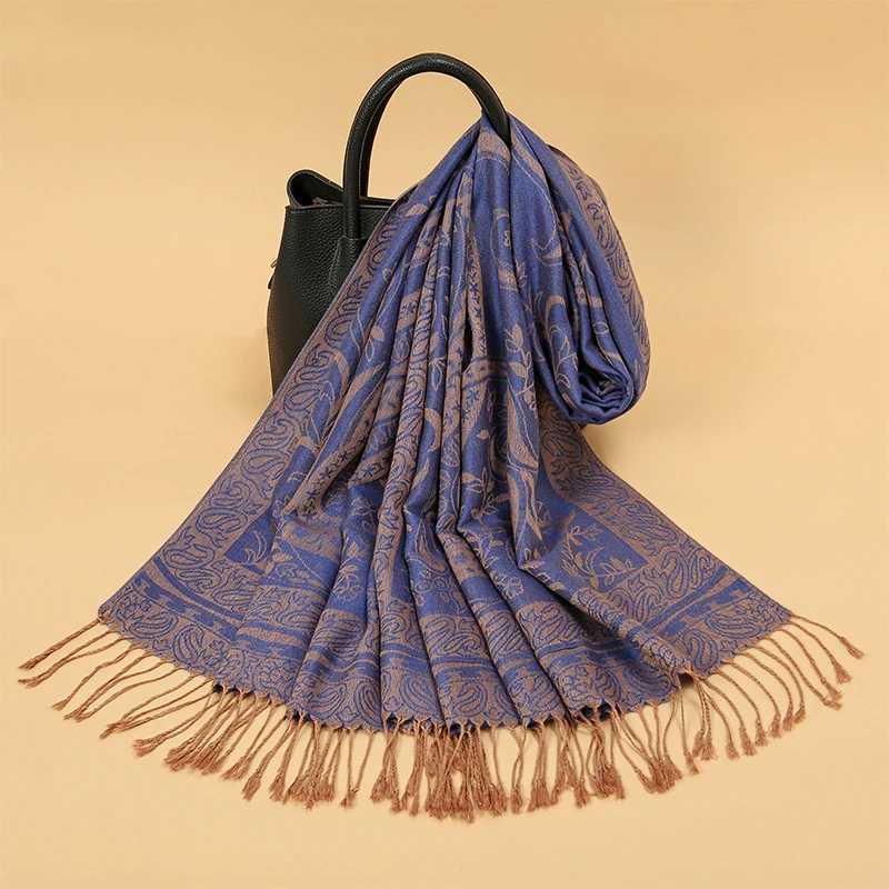 2024 Luxury Brand Cashmere Scarf Wen Print New Wraps Pashmina Travel Poncho Warm Blanket Winter Bufanda Shawl Fa StosW251027