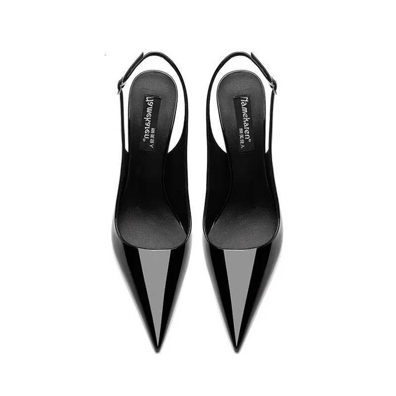 Sexy Super High Heels Women Shoes Pointed Toe Sandals 2025 Elegant Summer Slingback Pumps Shoes Trend Dress Mujer De ZapatillasXJ251027