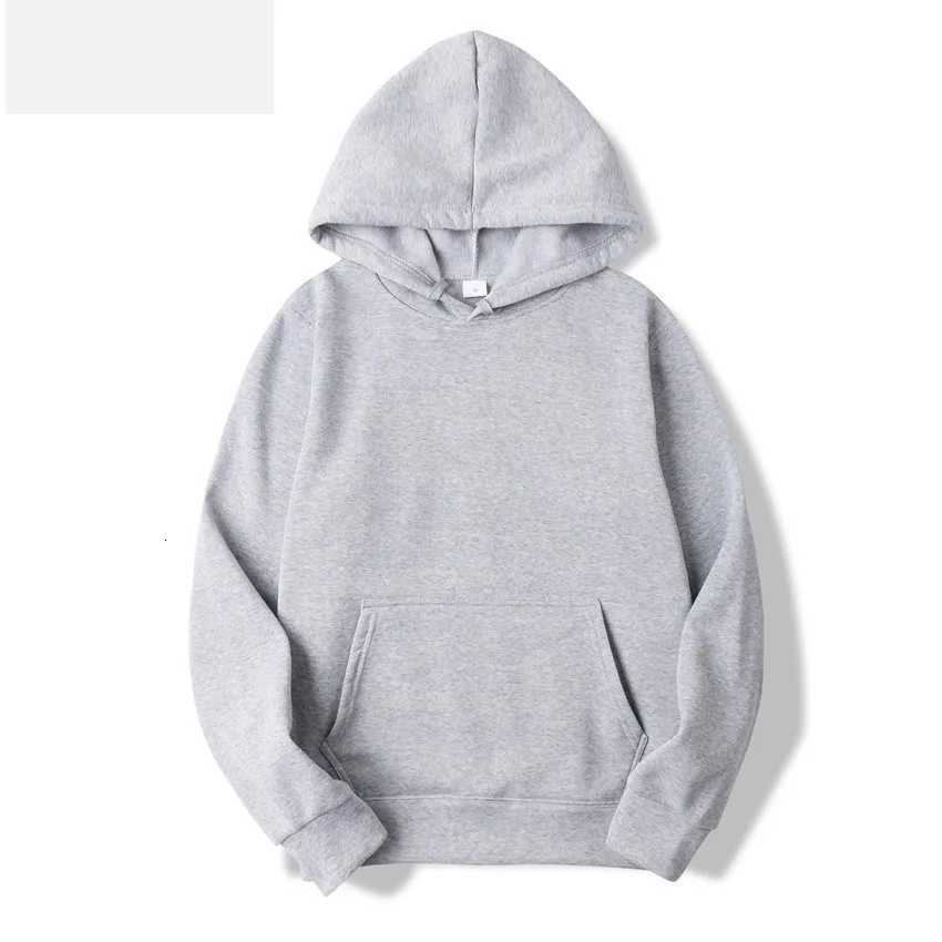 Crossborder ecommerce solid colors can be made into hoodies and sweaters for men and women with the same fashion brand hoodies W251027
