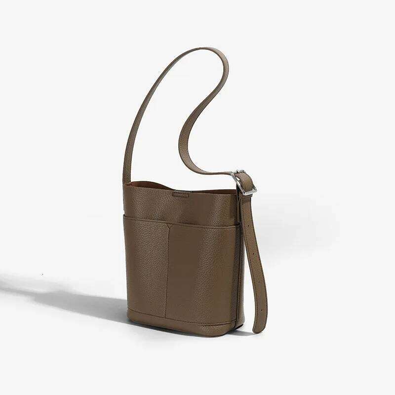 Brand Women Composite Shoulder Bag Casual PU Leather Bucket Crossbody Bags Female's Purses And Handbags For Work Travel Suotong1027