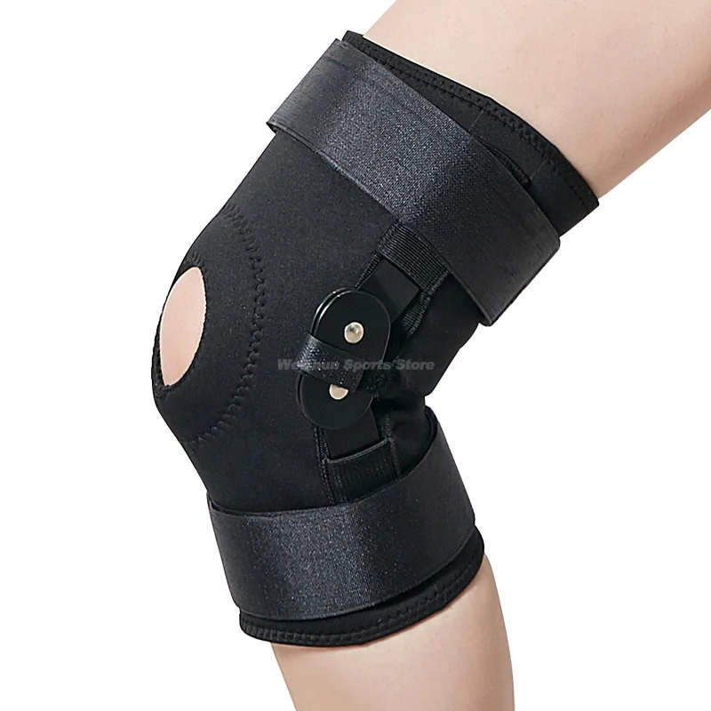 Hinged Knee Brace Orthopedic Meniscus Knee Pad With Side Stabilizers Arthritis Patella Protector Sports Kneepad Joint Pain ACL 251023