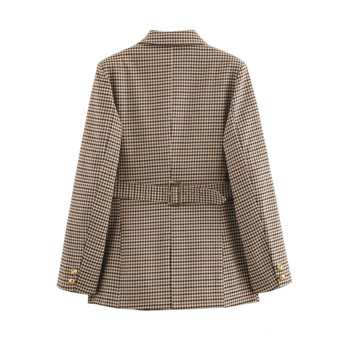 Spring Women Long Sleeve Office Lady Blazers Autumn Solid Casual Single Breasted Chic Notched Blazer Ladies Jackets Clothes 251027