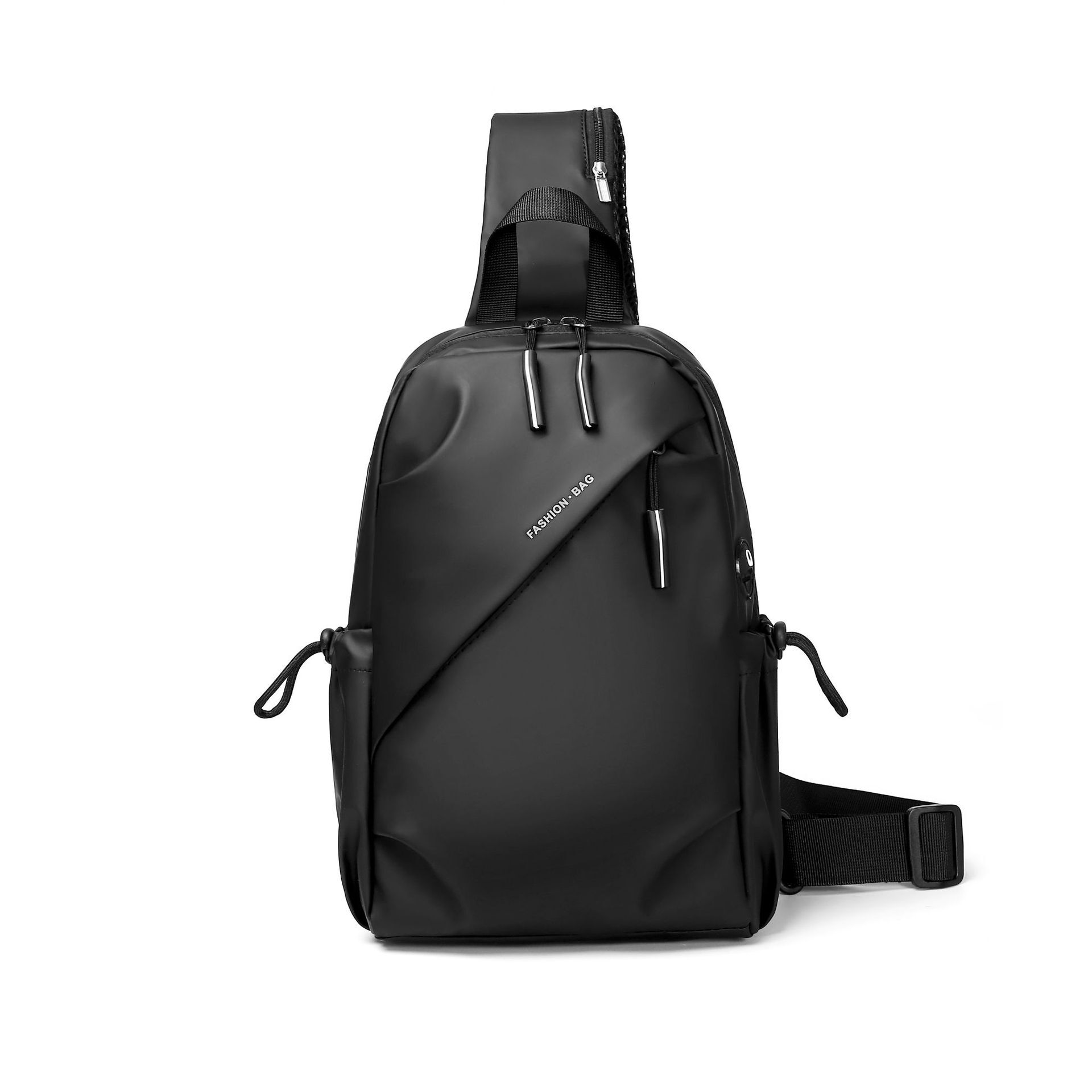 Designer Luxury Men's Chest Bag New Single Shoulder Bag Large Capacity Crossbody Bag High-end Trendy Waist Bag Water-resistant Cycling Bag