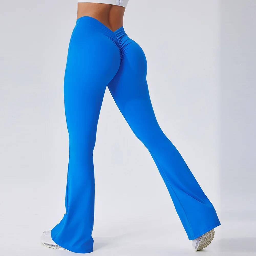winter jacket women Gym Fiess Sports Flared Pant Dance Trousers V-shaped Hip Yoga Flare Leggings High Waist Wide Leg Pants Women