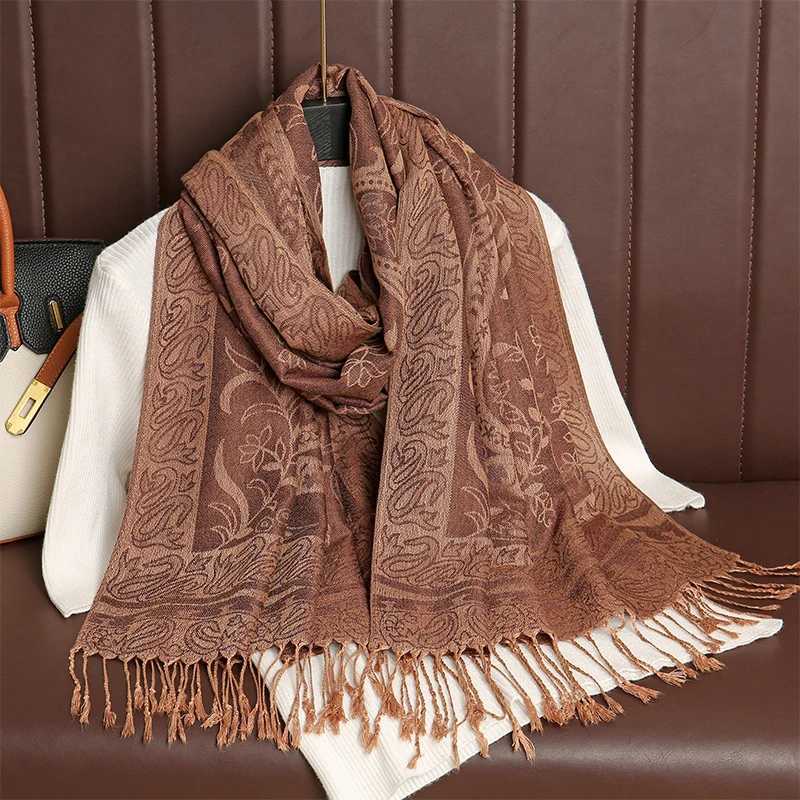 2024 Luxury Brand Cashmere Scarf Wen Print New Wraps Pashmina Travel Poncho Warm Blanket Winter Bufanda Shawl Fa StosW251027