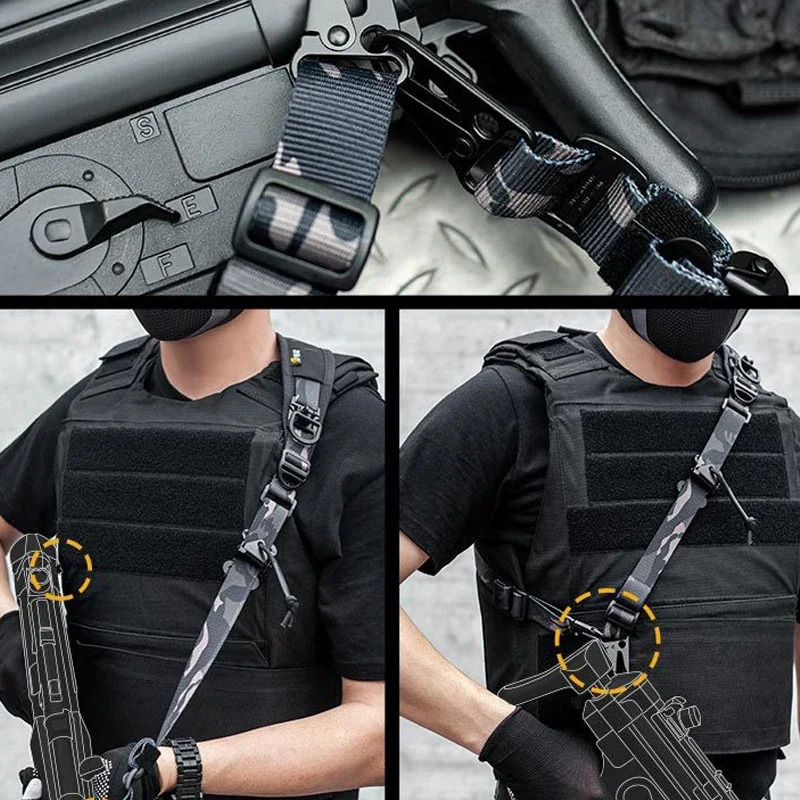 2025 Techwear Tactical Shoulder Strap Quick Release Adjustable Crossbody Bag Strap Outdoor Multifunction Extensible Accessories 251027