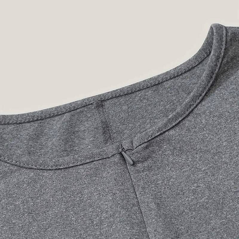 Womens Jumpsuits Autumn Long Sleeve Bodycon Fashion Zippers Sexy Grey Rompers Casual Streetwear Fitness Sports Yoga Overall 251027