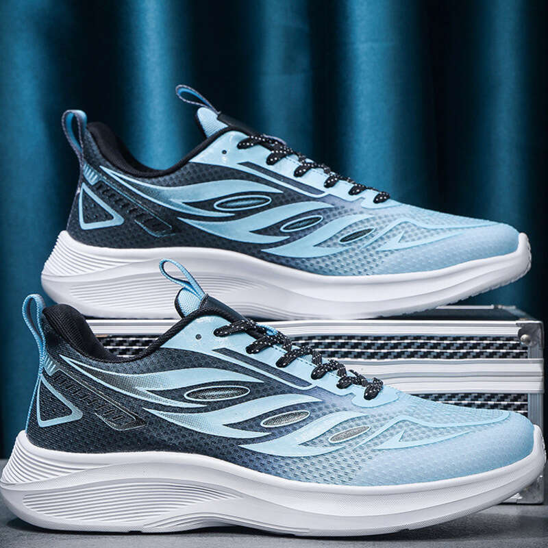 Thick-Soled Casual Sports Extra Large Size Men's Four Seasons New Fashion Korean Style Trend Soft-Soled Mesh Running Shoes designer shoe