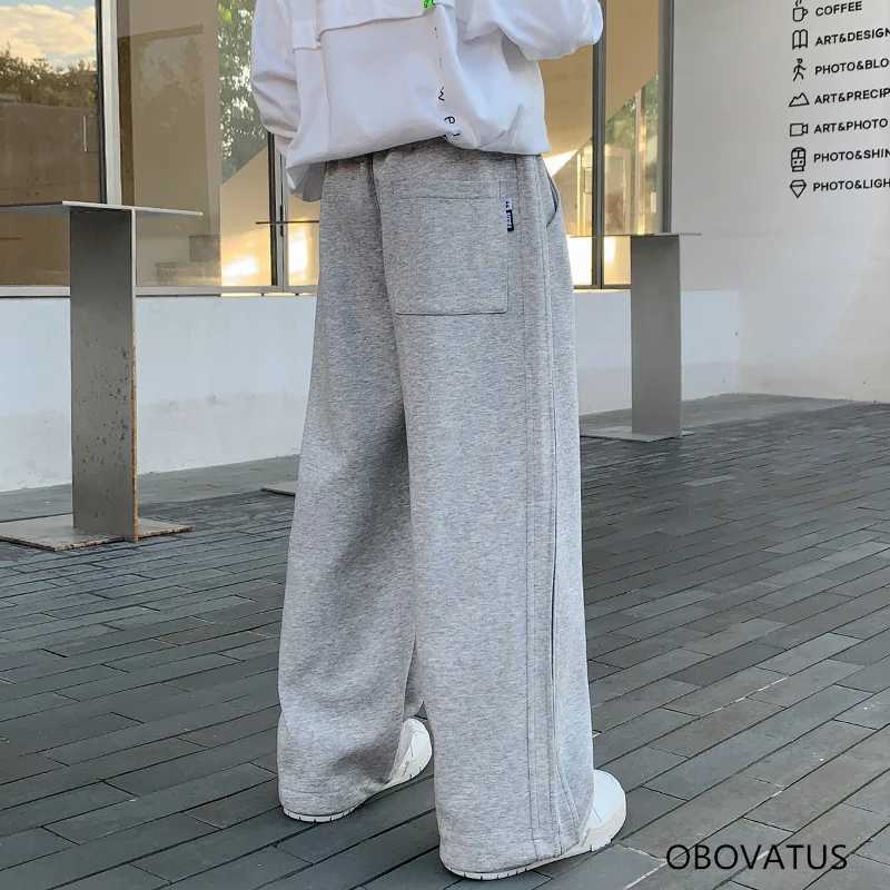 Children Unisex Spring Pants For Boys And Girls Casual Style Loose Straight Fit Sports Trousers Kids School Sporty SweatpantsT251027