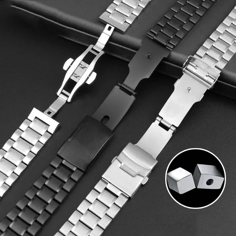 Stainless Steel Watchband For EFV540 EFV500 BEM501 EFSS510 EFB650 ECB900 Series Watch Belt Strap 20mm 22mm 251027