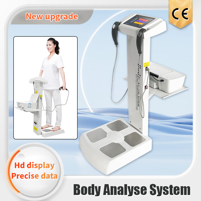 New Human Body Measuring Instrument 3D Health Analyzer Multi-Frequency Bio-Resistance Muscle Measuring Printer Body Fat Detector