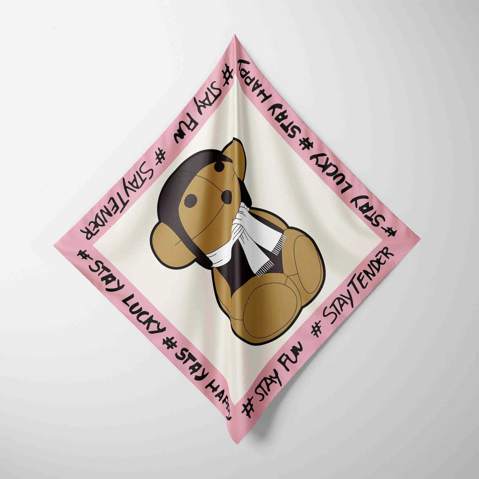 70cm 70cm Fashion 2025 Designer Square Band Fashion Kerchi Autumn Fa Silk Brand Scarves Print Shawl Chiffon FoardW251027