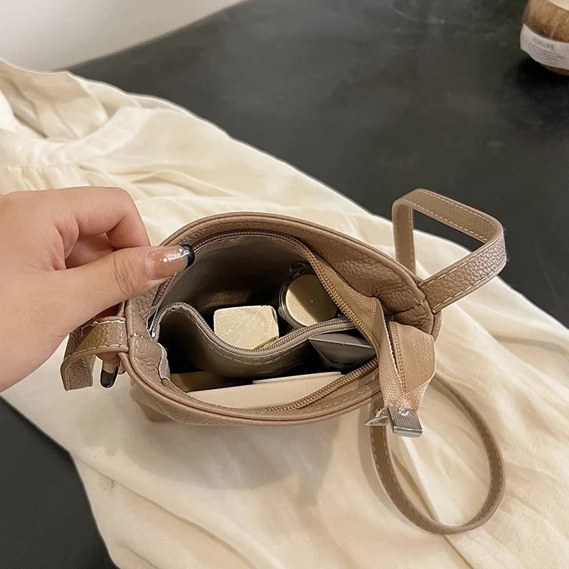 Genuine Leather Small Phone Bag And Purse 100 Cowhide Fashion Women Crossbody Shoulder Sac For Ladies Female Handbag 251027