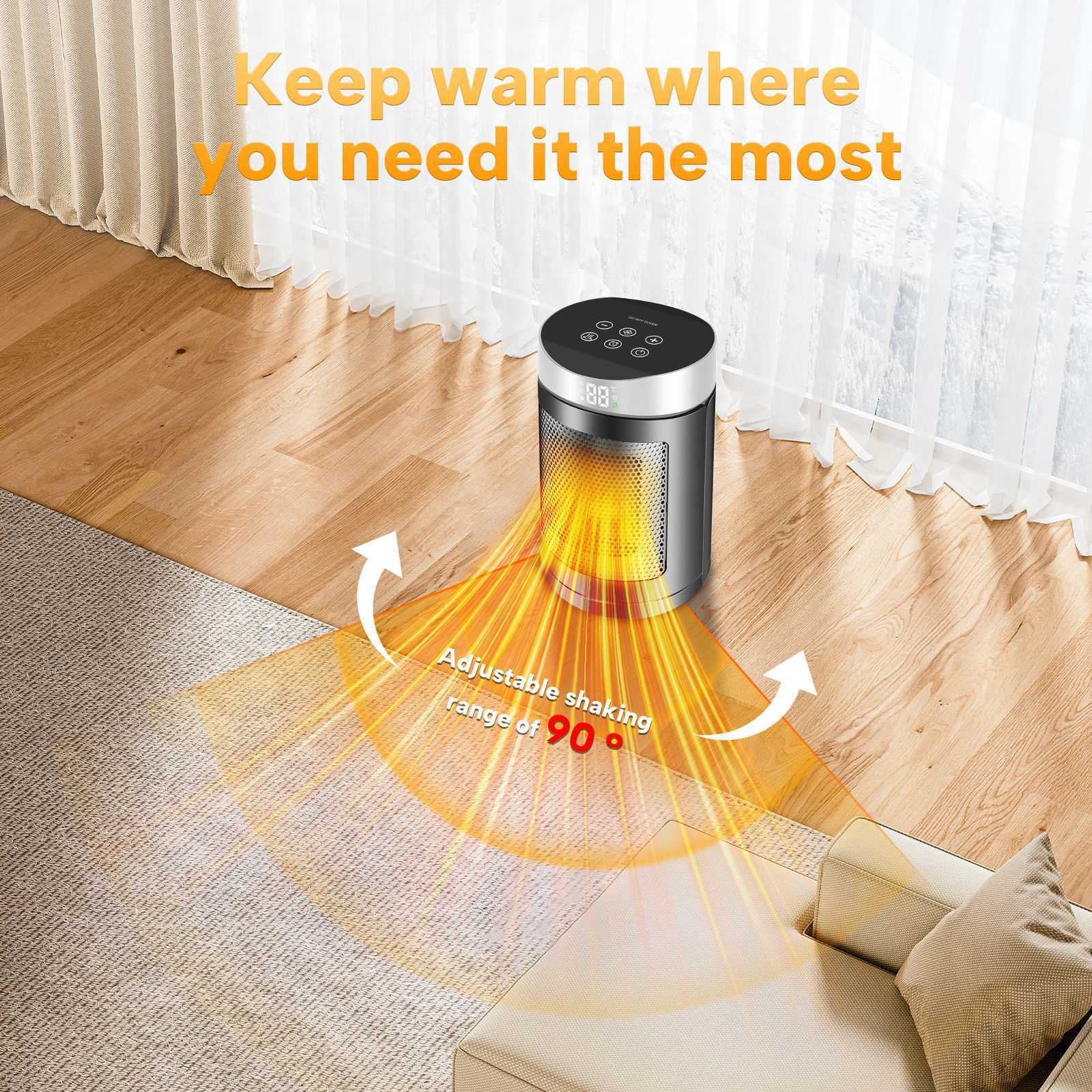 New model warm air heater - Home touch-screen remote-controlled heating device - Desktop electric heater - Little Sun heater Z251027