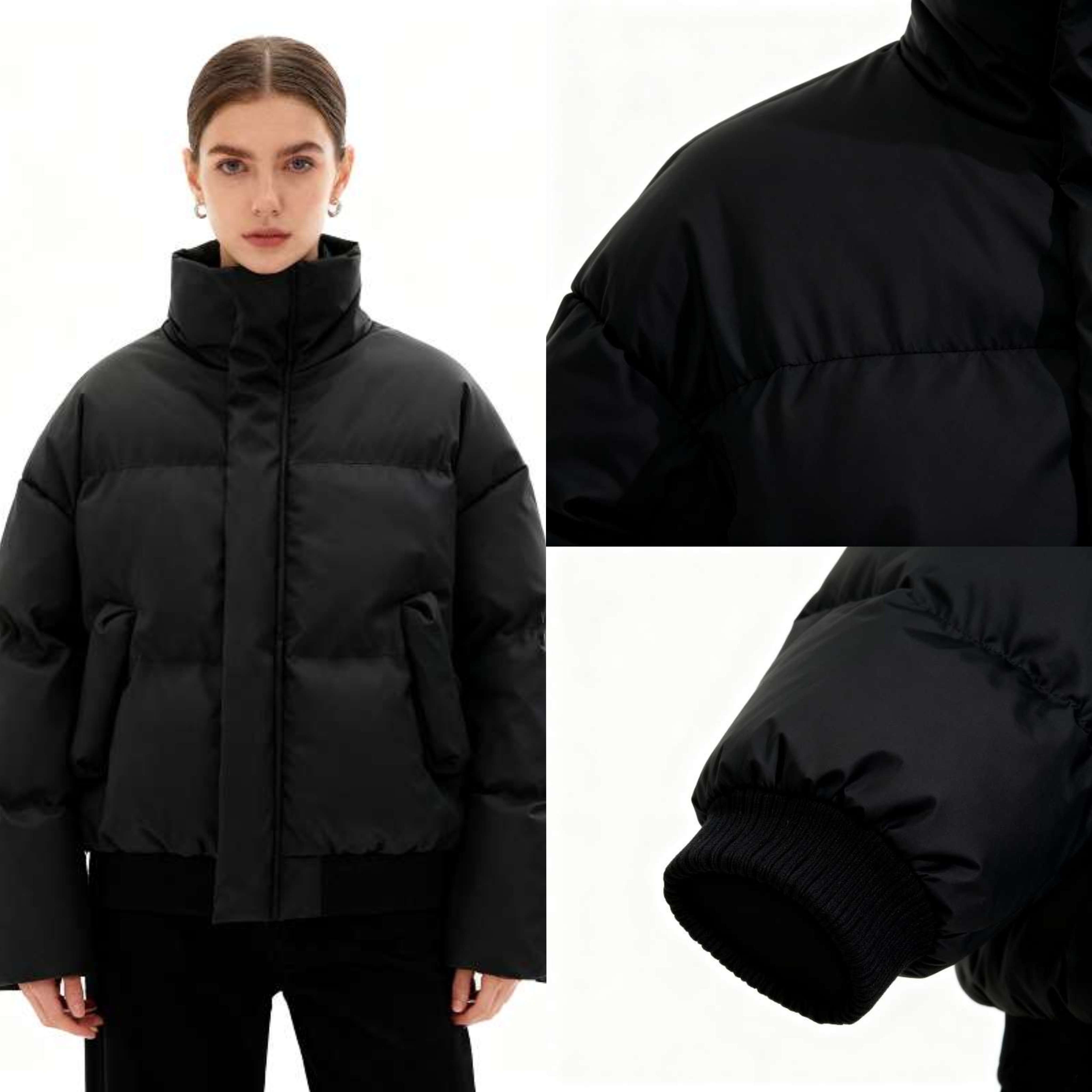 Fashionable Warmth: American Aesthetic Long-Sleeved Women's Outerwear Made from Comforting Cotton