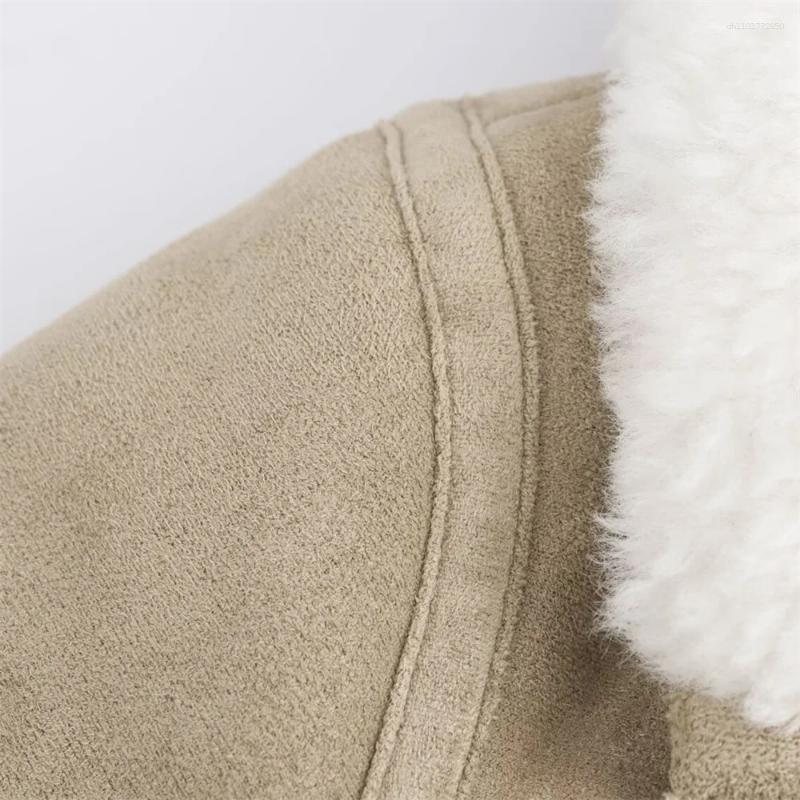 Women's Jackets Autumn European And American Style French Design Threaded Hem Double-sided Jacket