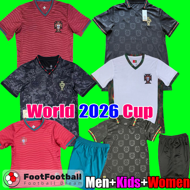 ANDRE SILVA PORTUGAL jersey 2025 football shirt RONALDO soccer jersey 2026 Training home away National team football kit shirts set MEN kids kit tops