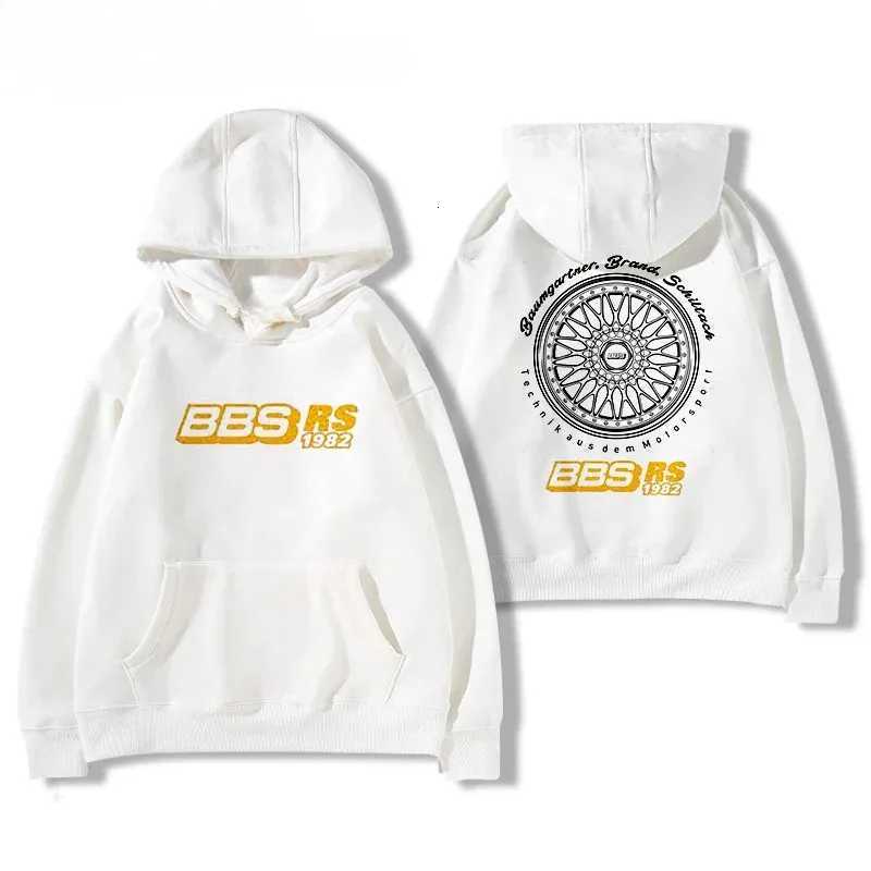 2024bbs Wheel Printed Hoodie Mens and Womens Car Modification Culture Four Seasons All Loose Casual Jacket Breathable Light W251027
