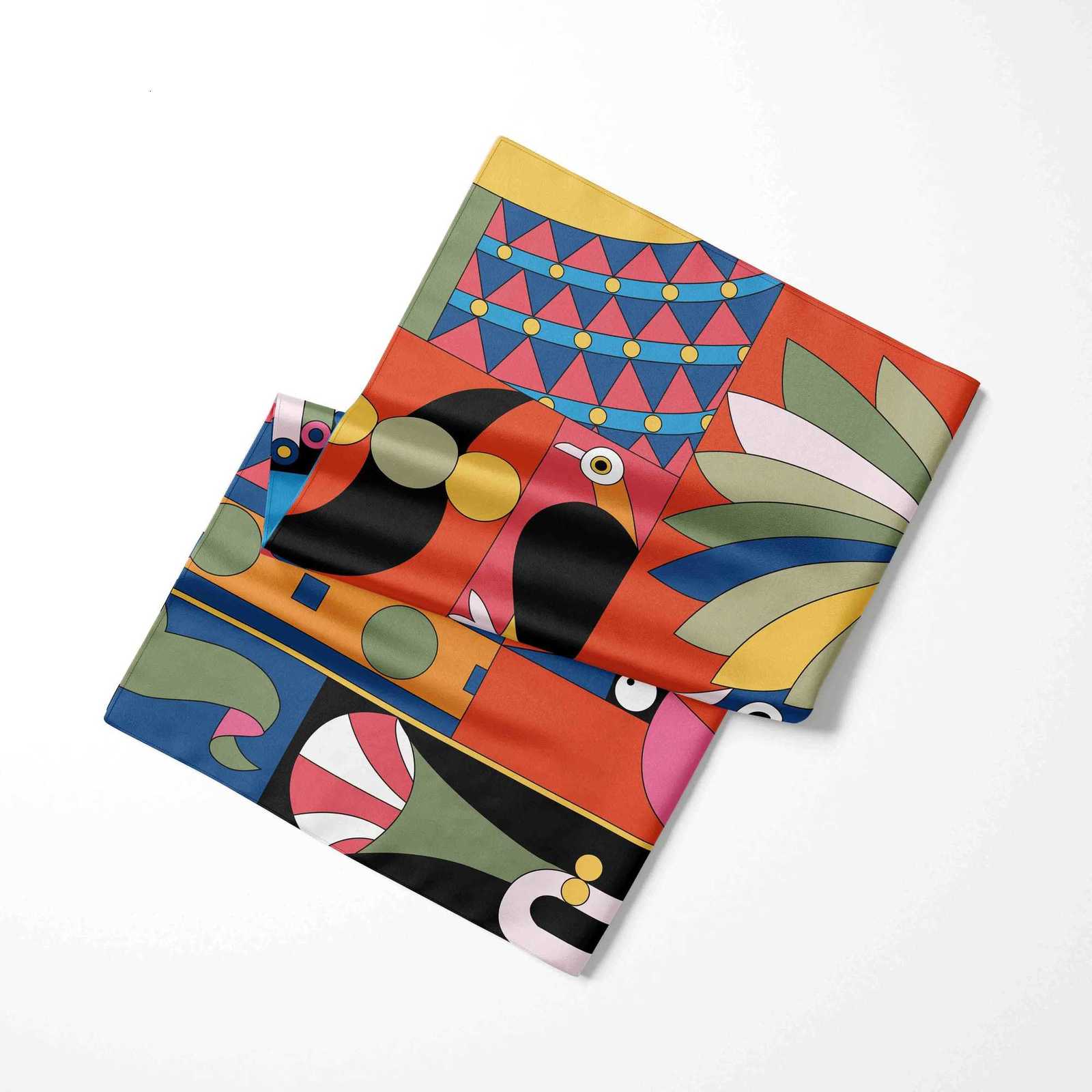 70cm70cm Designer Silk Scarf Wen Shawl Floral Summer And Spring Print Stos Square Band Kerchi Fa Foard muffrW251027