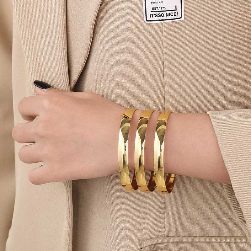 KAN 8mm 3pcsLot Stainss Steel Bangs for Wen Ethiopian Bracets African Jewelry Saudi Arabic Wedding Bride GiftW251027