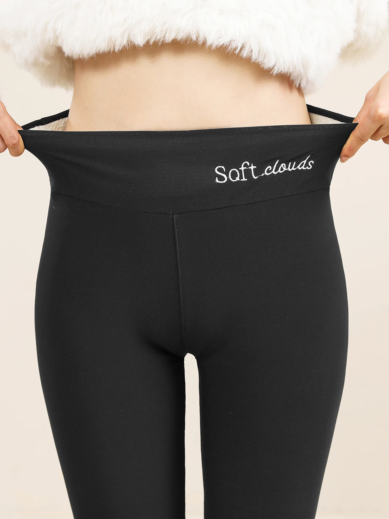 Super Warm Winter Leggins Women Skinny Stretch High Waist Prevent Cold Velvet Leggings Beautiful Outdoors Casual Warm Pants 251027