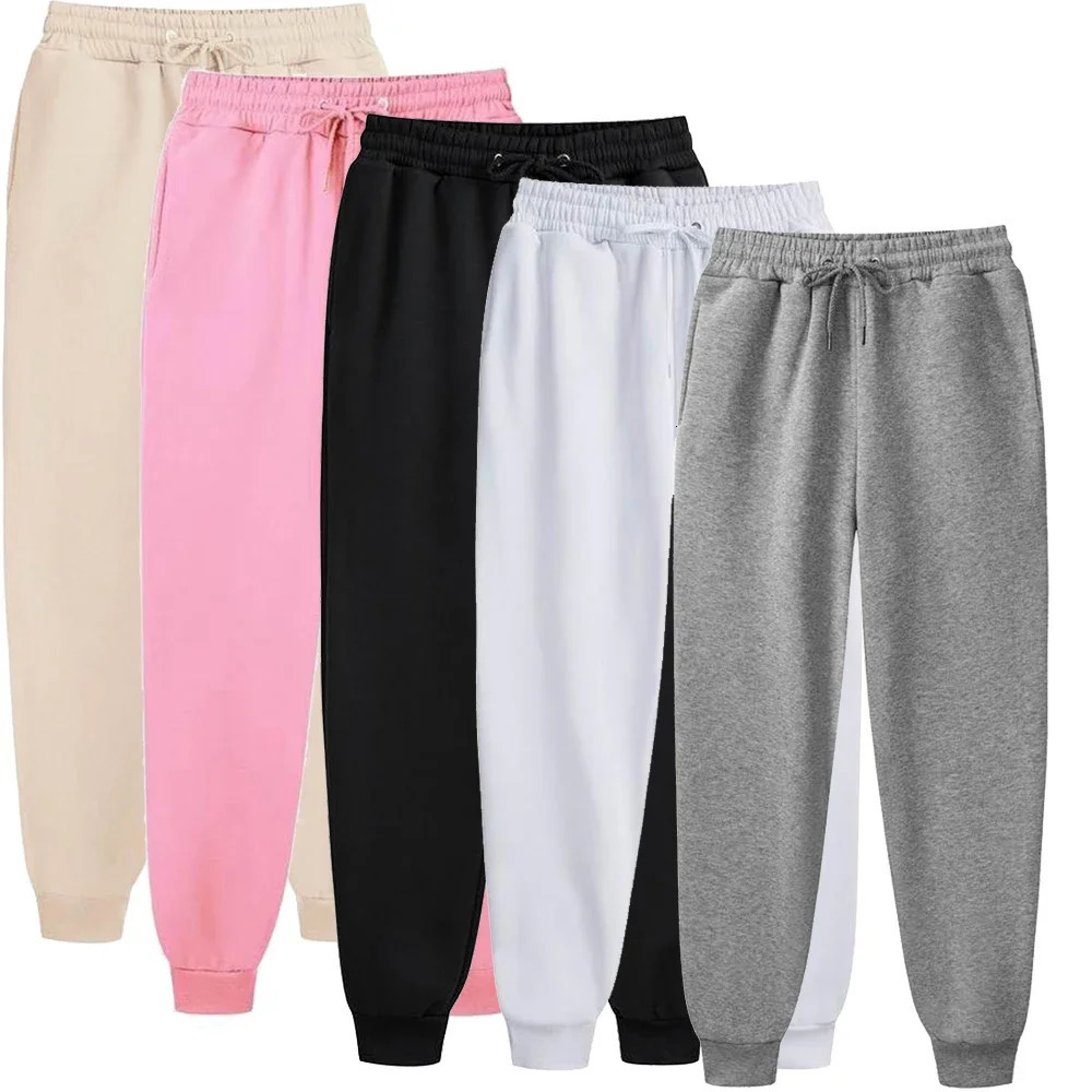 Mens Casual Sweatpants Running Sports Pants Workout Gym Jogging Long Pants Women Loose Drawstring Trousers Fashion 11 Colors 251027