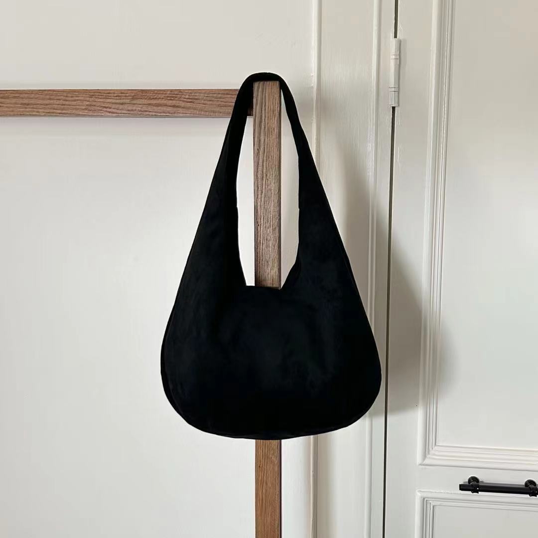 Autumn and Winter New Vintage Multi functional High end Suede Handbag Designer Fashion Women's Bag