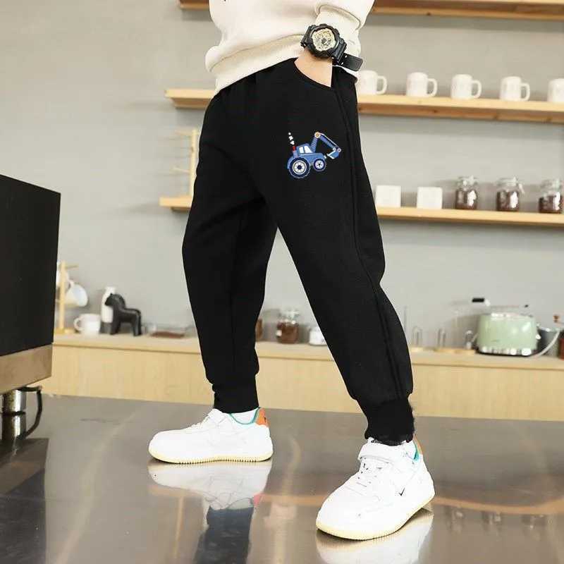 Cartoon Car Children Pants Boys Girls Sweatpants Trousers Cotton Sports Pant 314 Years Old Spring Autumn Track Pant For BoysT251027