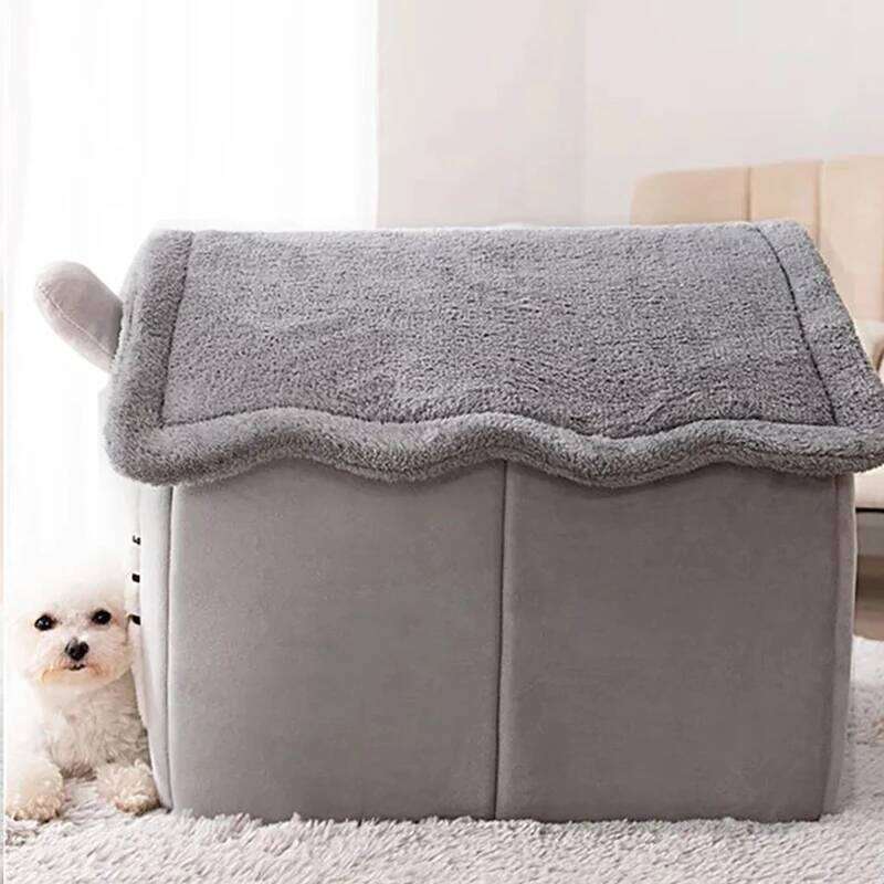designer brand Indoor Warm Soft Pet Tent House Dog Kennel Cat Bed with Removable Cushion Suitable for Small Medium Large Pets Ind