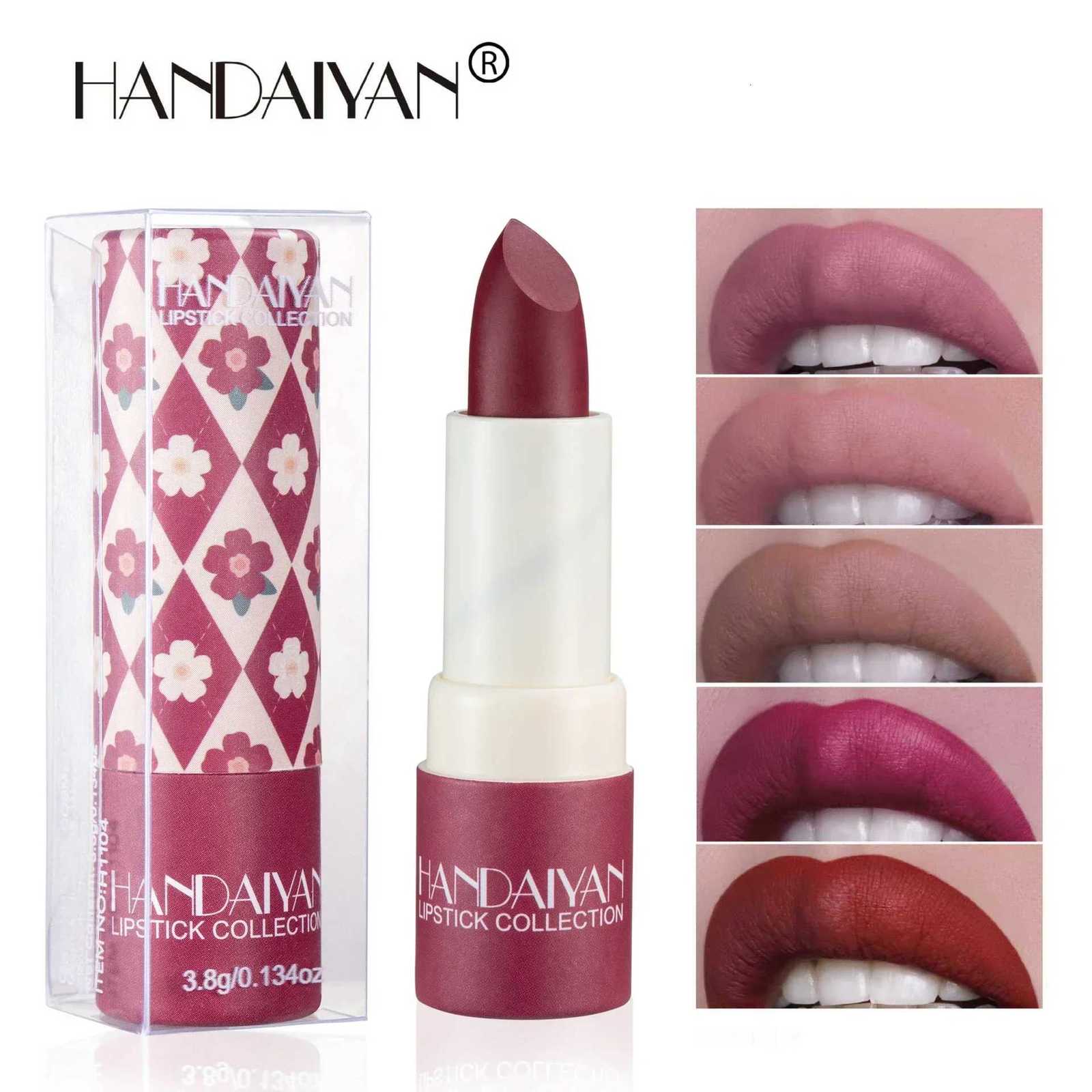 Lipstick Velvet Matte New Nude Moisturizing Tint Lip Balm Cream Pigment 8color Luxury Lip Makeup Waterproof Cosmetic W251027