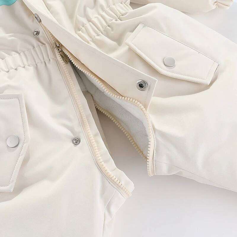 -30 Degree Winter Ski Suit Waterproof Baby Jumpsuit Thicken Boys Overalls Warm Kids Clothes Children Clothing Set 1-5 Yrs