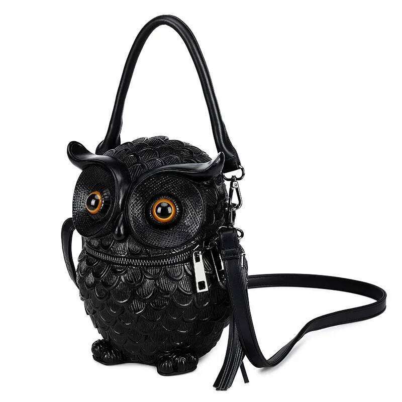 Designer Luxury Casual D Owl Leather Women Shoulder For Female Daily Travel Fashion S Daypack Bag Girls Crossbody Cosmetic Bags