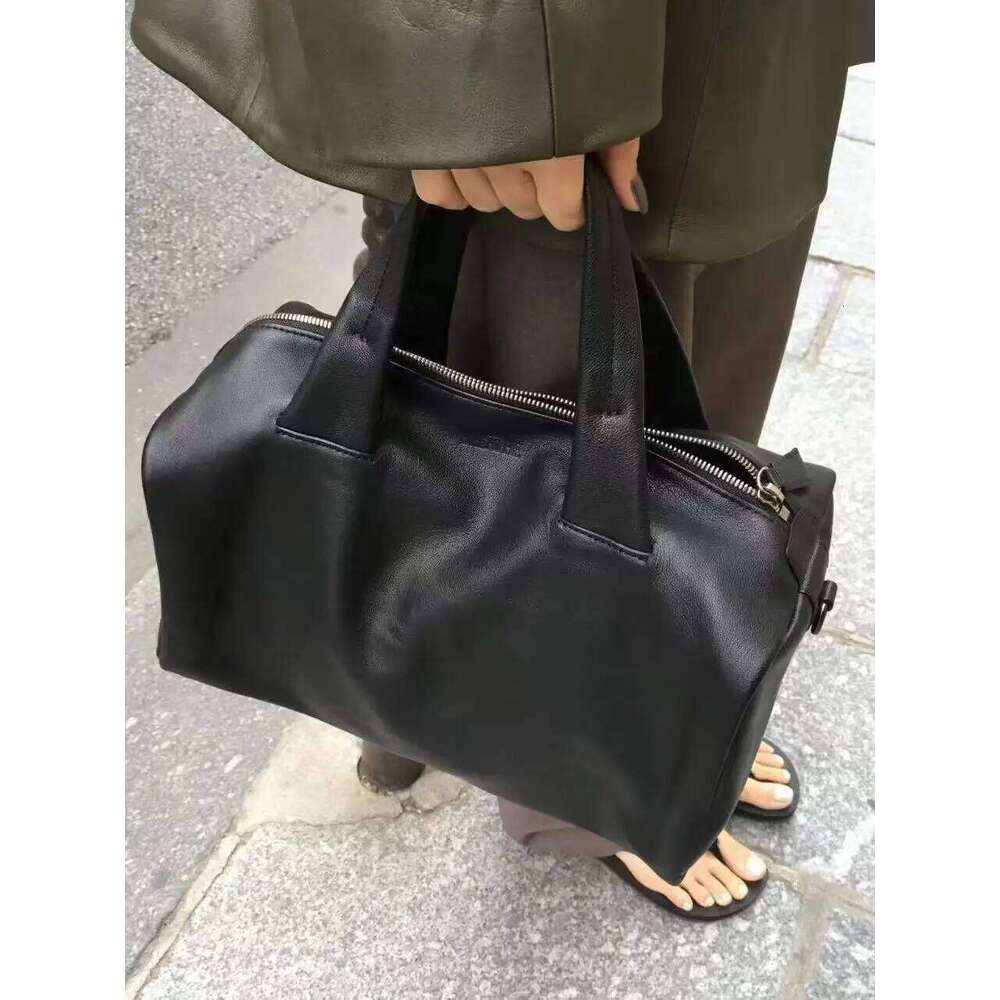 New Fashion Horizontal Square Handheld Women's Simple And Versatile Soft Pu Leather Single Shoulder Diagonal Cross Bag Trend