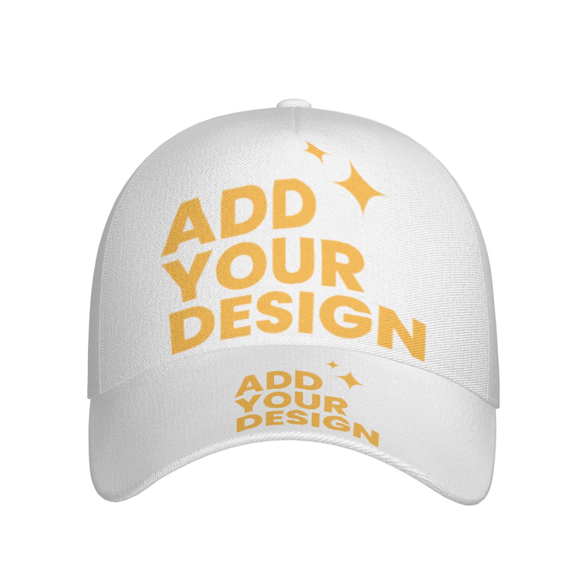 DHgatepod All-Over Print Baseball Cap with Gift Box - Curved Brim Snapback 100% Polyester for Sports & Outdoor