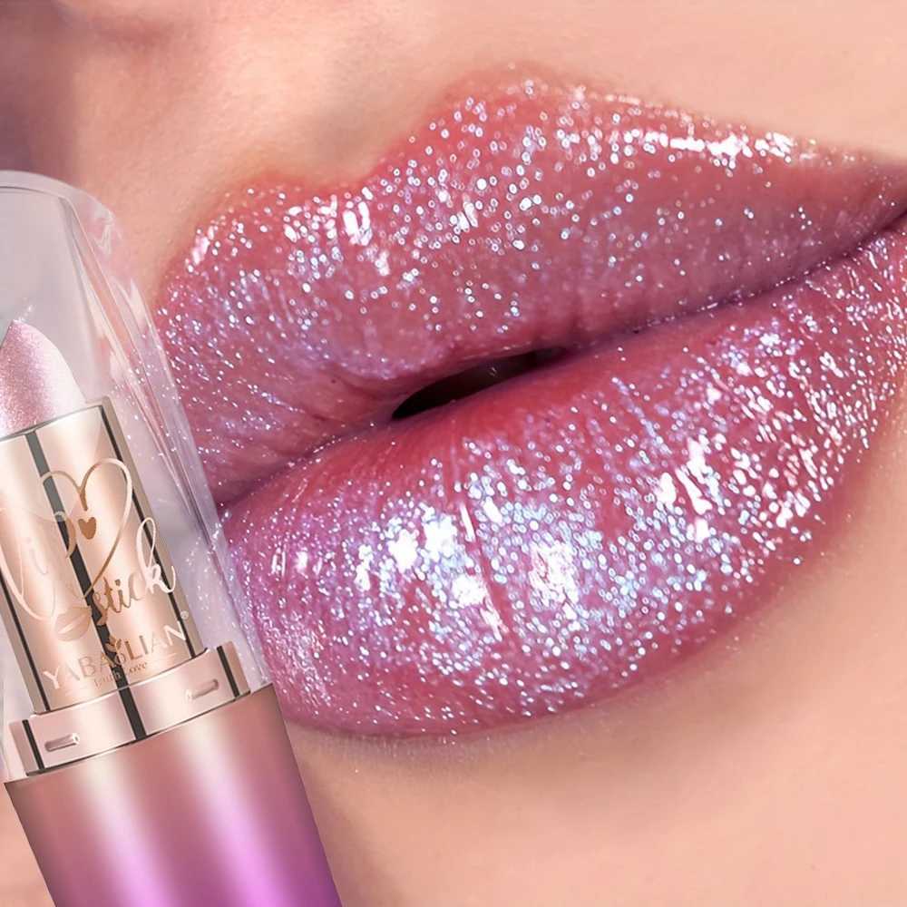Holographic Radiance Lipstick Metallic Pearl Glitter LongWear Lightweight 3D Luxe NonSticky Lip Stick Cosmetics For Women W251027