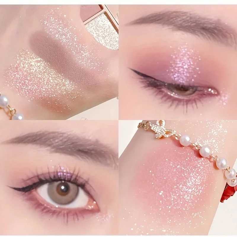 7 Color 2in1 Eyeshadow And Blush Palette Oat Milk Tea Nude Chestnut Matte Shimmer Waterproof LongLasting MakeupXJ251027
