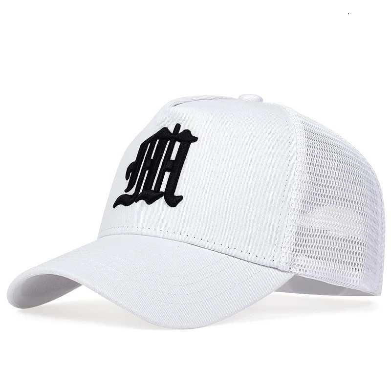 Unisex Gothic Letter Embroidery Baseball Net Caps Spring and Summer Outdoor Adjustable Casual Hats Sunscreen HatW251027