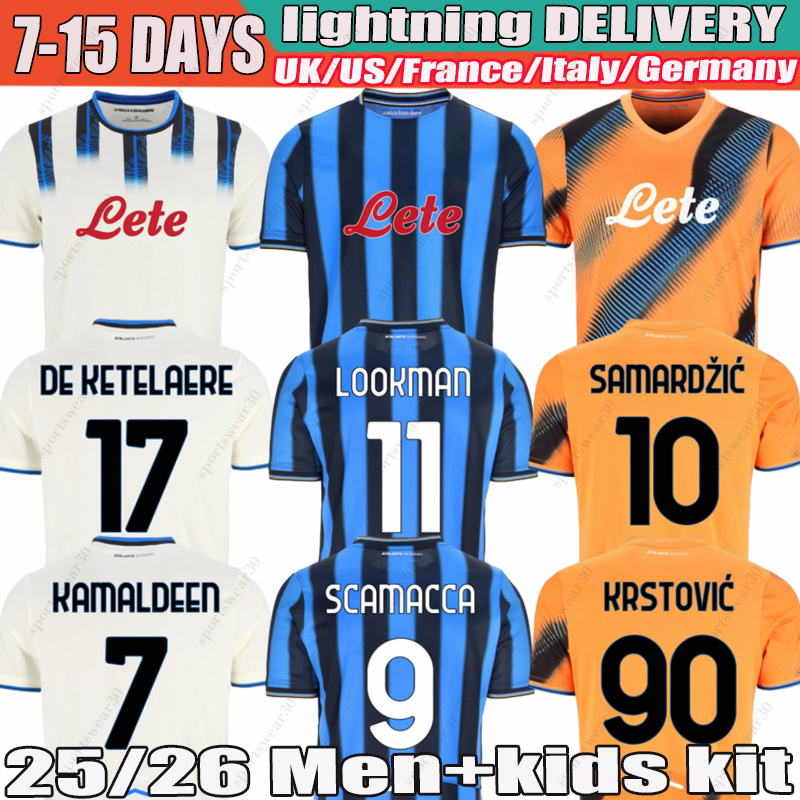 25 26 AtlantaJerseys LATTE LATH ALMIRON MIRANCHUK 2025 Mens SABA SLISZ MIHAJ ALZATE MUYUMBA Football man kids kit uniform