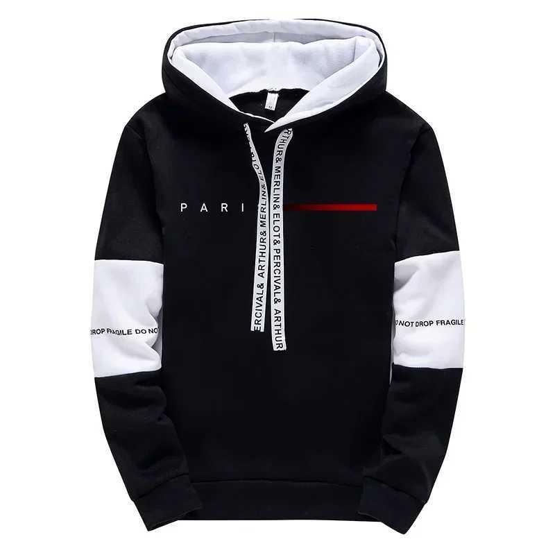 Mens Hooded Sweatshirts Sweatpants Paris Fashion Hoodie Streetwear Male All Season Daily Casual Sports Pullover Jogging Pants W251027